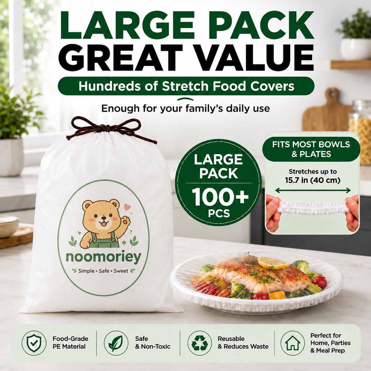 Disposable Stretch Food Covers