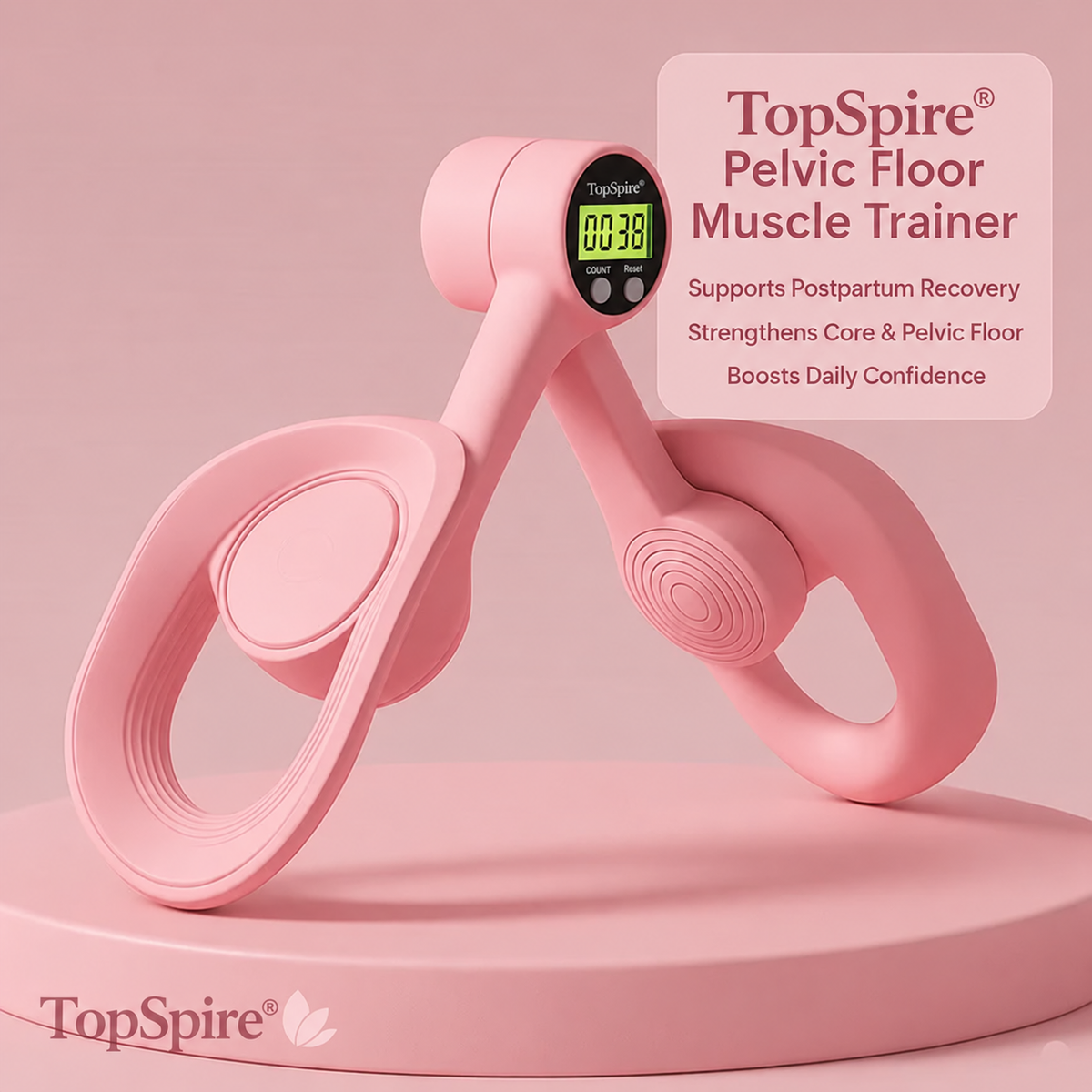 TopSpire® Core Restore – Adjustable Pelvic Floor & Inner Thigh Trainer for Women