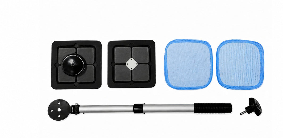 Dual-Sided Magnetic Windshield Cleaner – Streak-Free Car Glass Tool