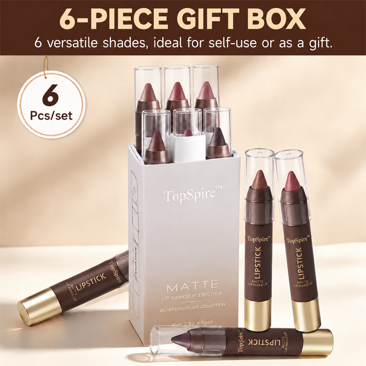 Velvet Matte Lip Liner – Smooth Glide, Rich Pigment & All-Day Wear