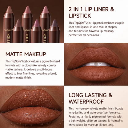 Velvet Matte Lip Liner – Smooth Glide, Rich Pigment & All-Day Wear