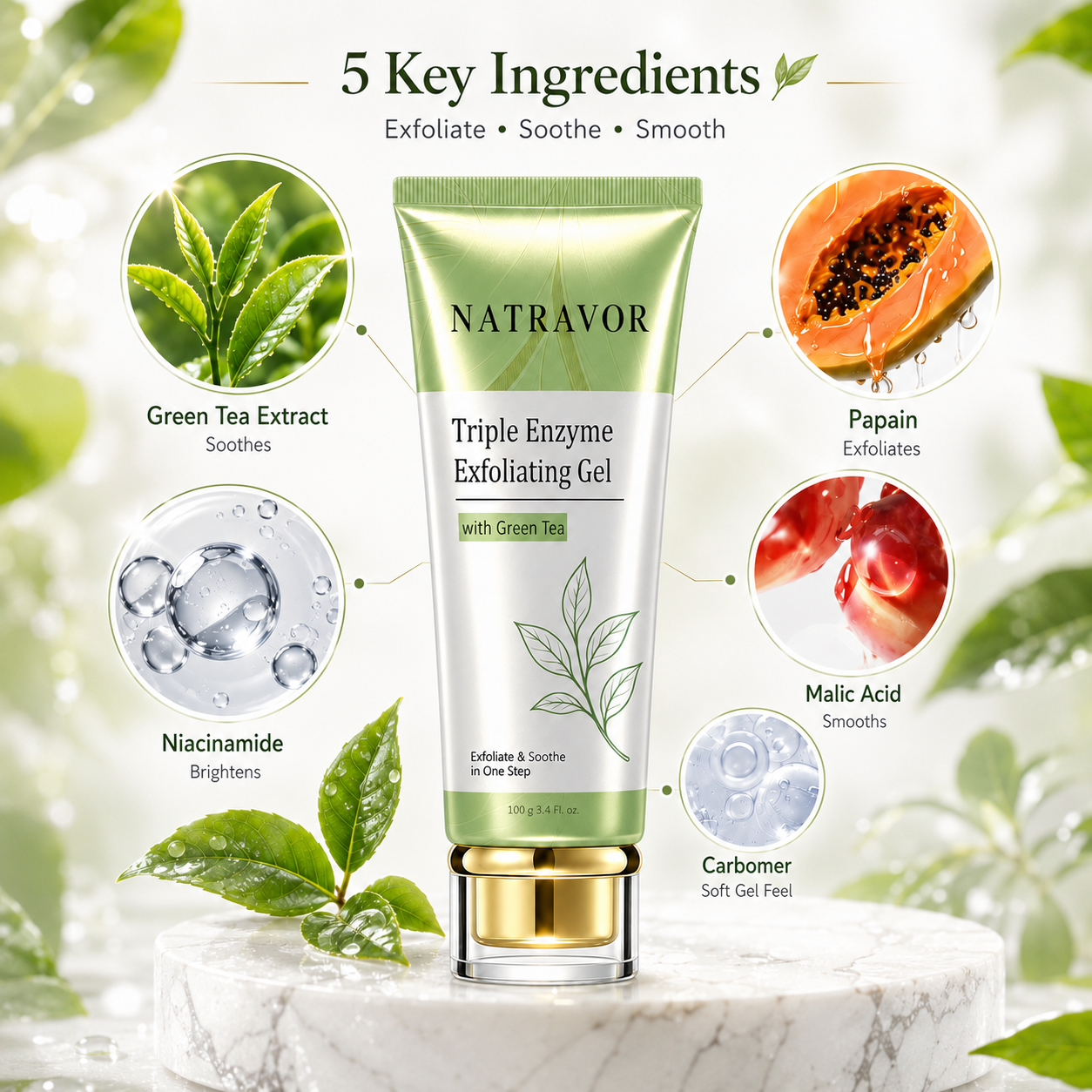 Derma Exfoliating Cream – Smooth, Bright & Renew