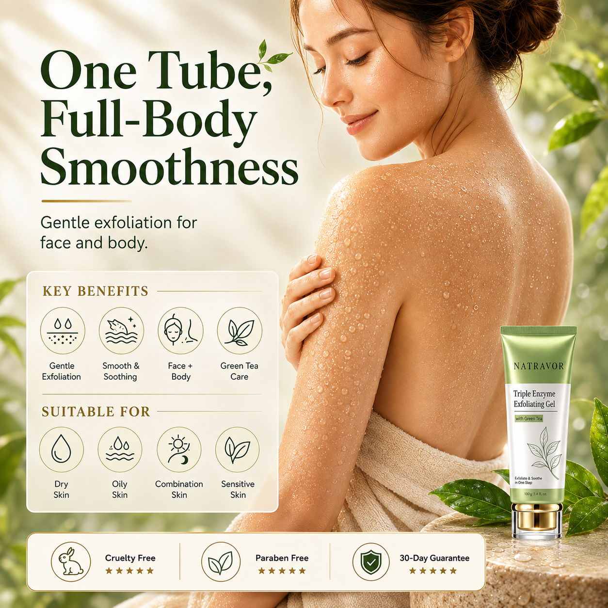 Derma Exfoliating Cream – Smooth, Bright & Renew