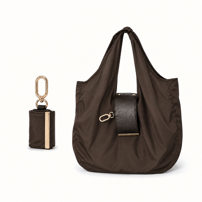 Foldable Keychain Tote Bag – Compact, Lightweight & Reusable