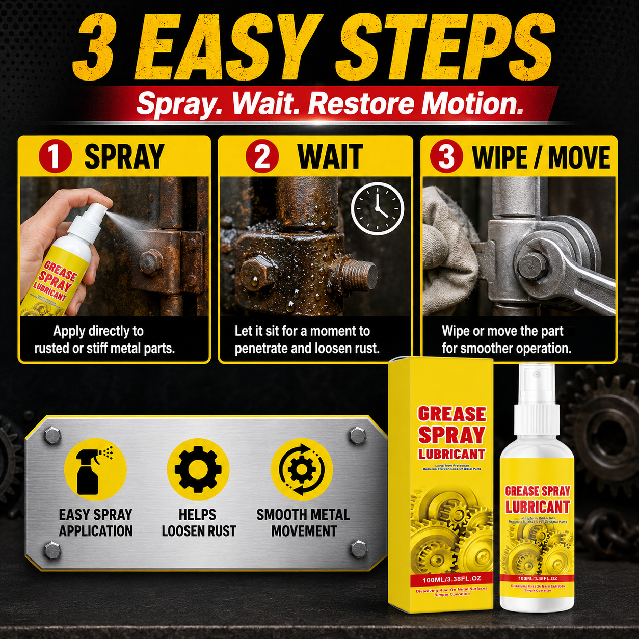 Magic Rust-Busting Spray