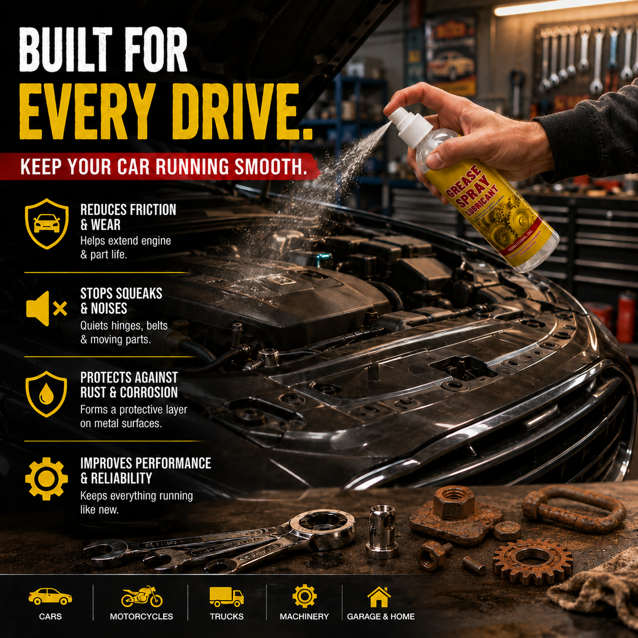 Magic Rust-Busting Spray