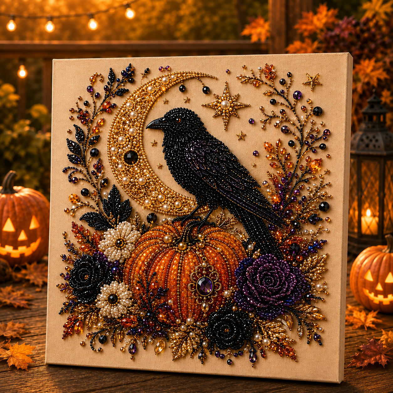 Halloween Pearl Art DIY Kit
