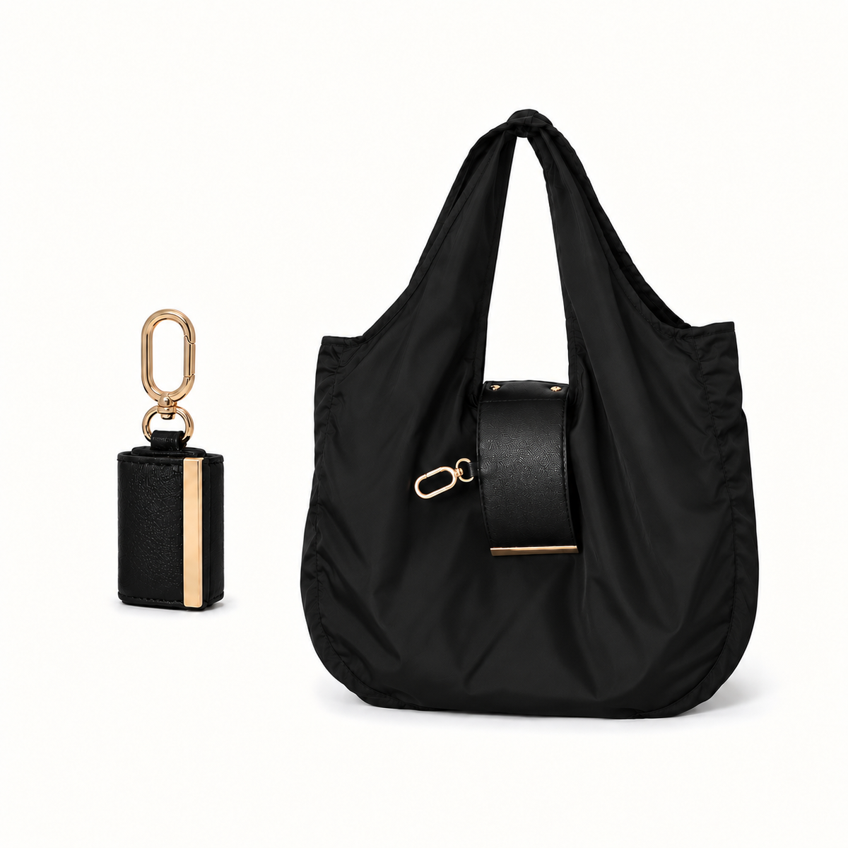 Foldable Keychain Tote Bag – Compact, Lightweight & Reusable