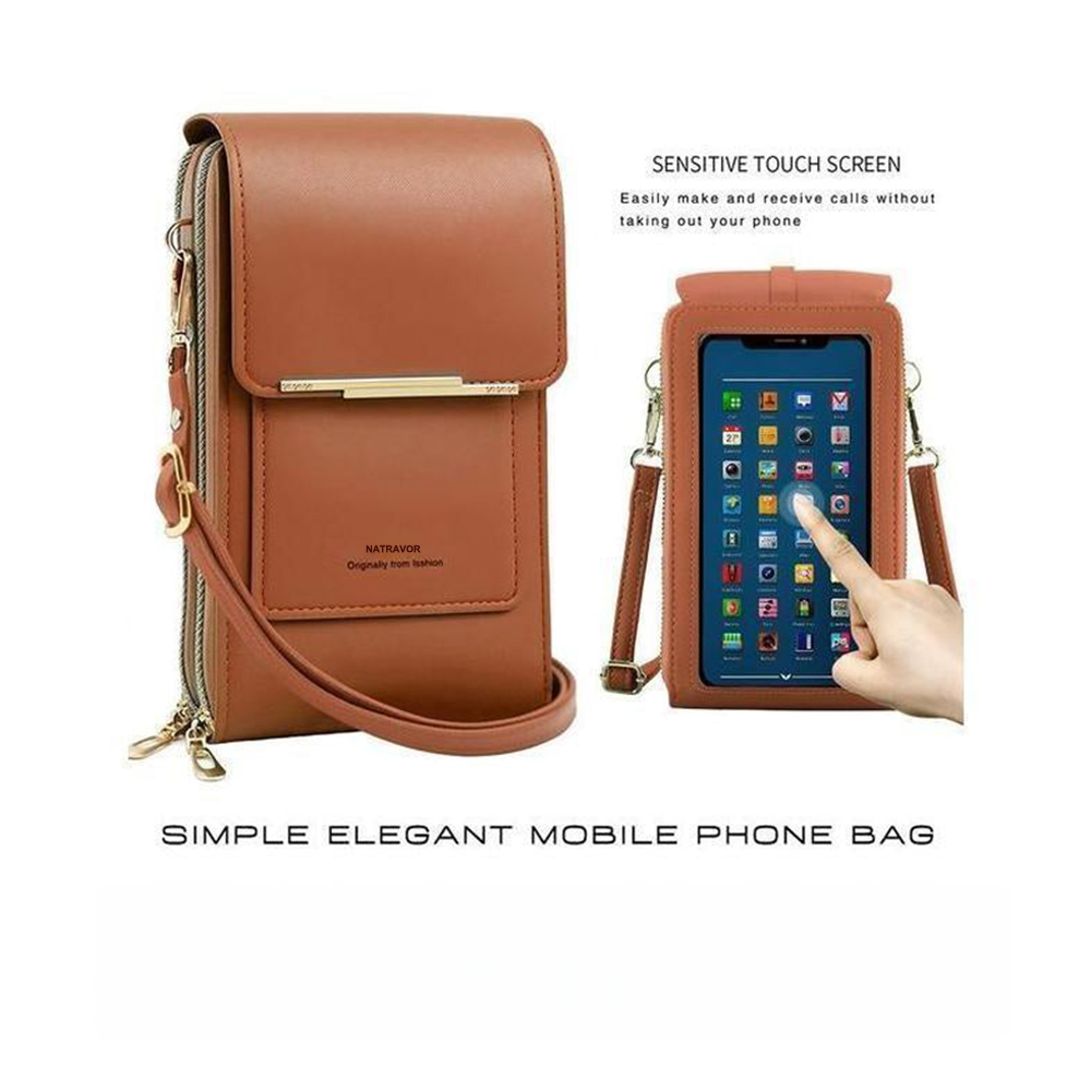 🔥Final 3 Hours: 60% OFF 2026 Trendy Minimalist Elegant Women's Touchscreen Crossbody Phone Wallet