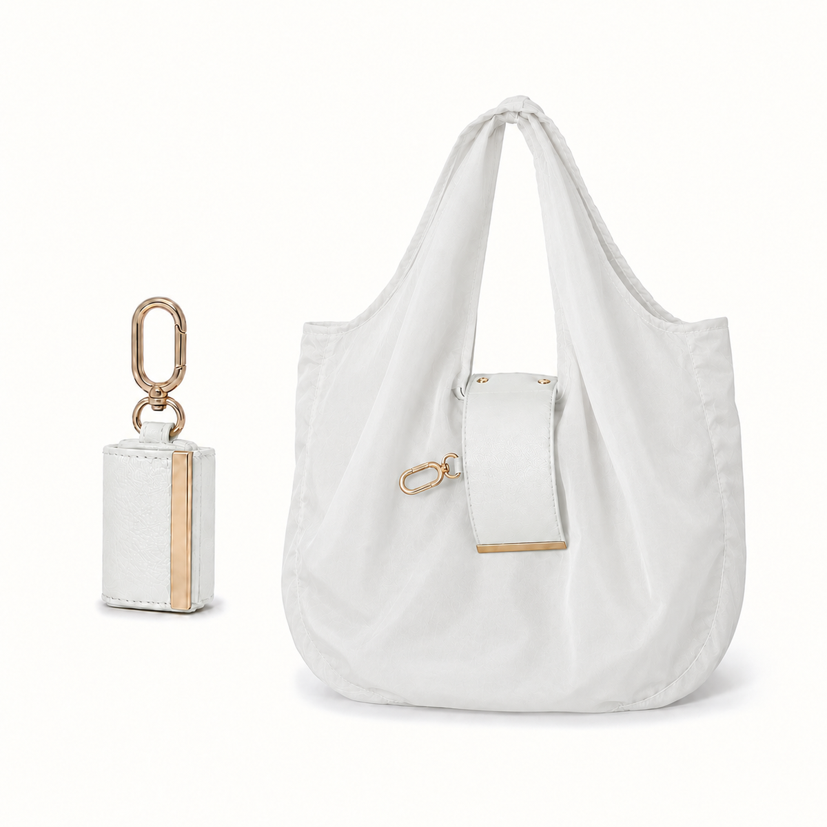 Foldable Keychain Tote Bag – Compact, Lightweight & Reusable
