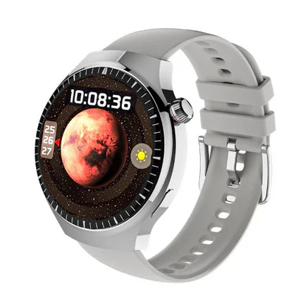 Silver (Rubber Strap)