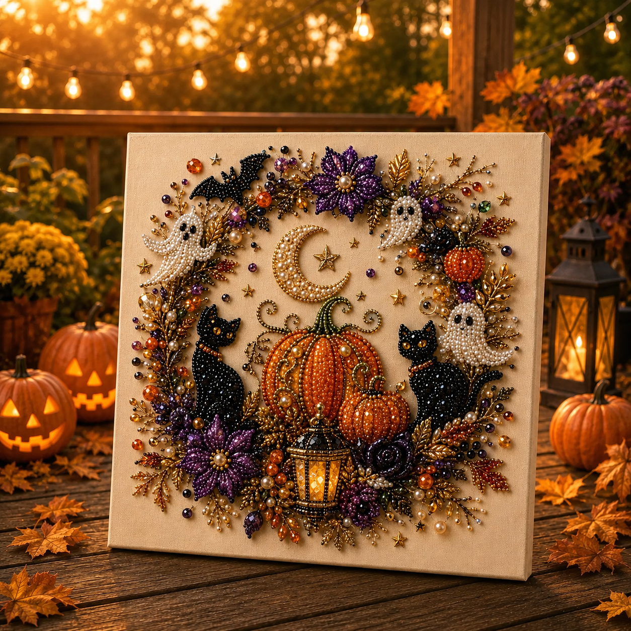 Halloween Pearl Art DIY Kit