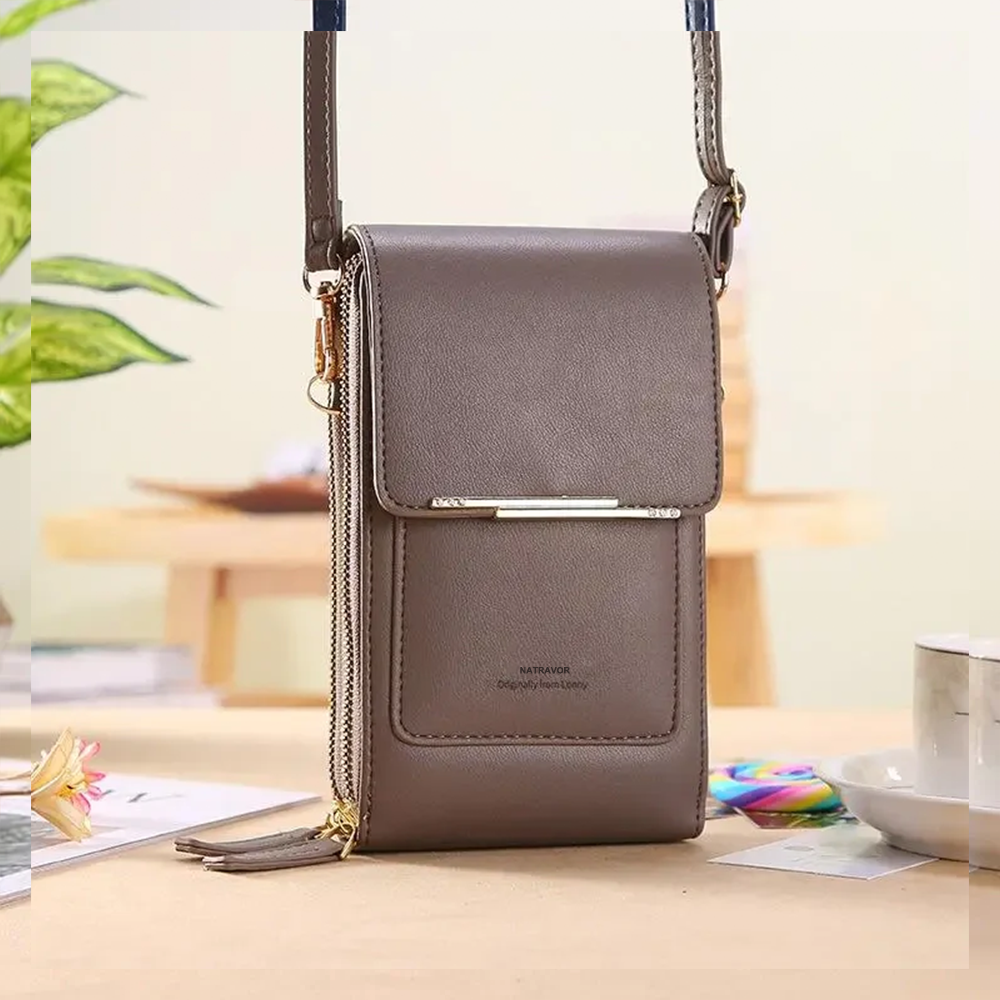 🔥Final 3 Hours: 60% OFF 2026 Trendy Minimalist Elegant Women's Touchscreen Crossbody Phone Wallet