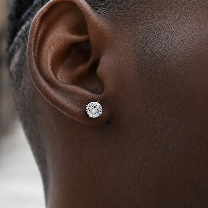 Best-Selling 7mm Sparkling Stud Earrings