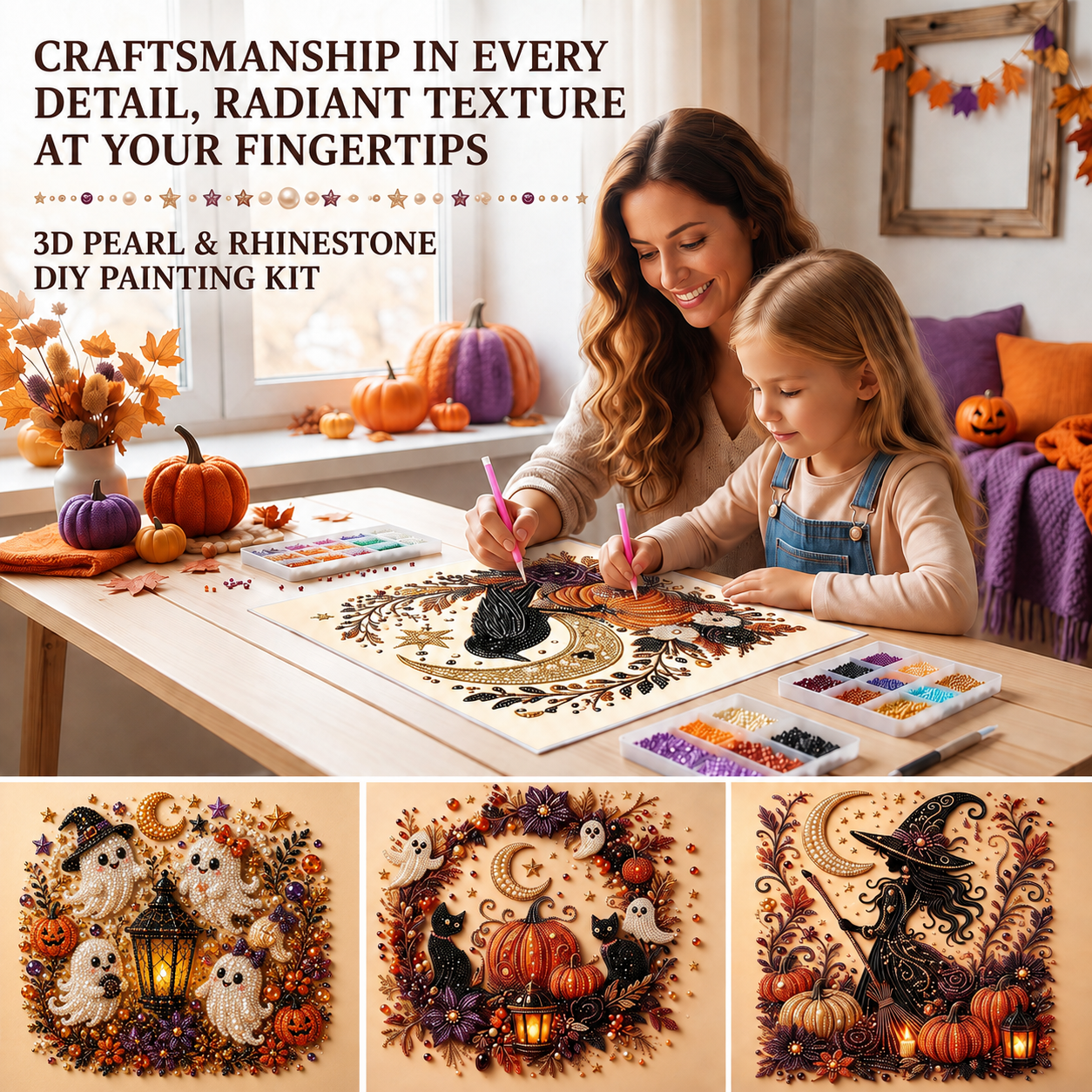 Halloween Pearl Art DIY Kit