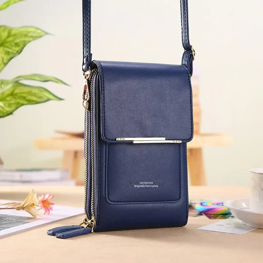 🔥Final 3 Hours: 60% OFF 2026 Trendy Minimalist Elegant Women's Touchscreen Crossbody Phone Wallet