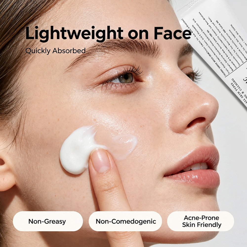 VELNORAC® PDRN Barrier Repair Cream – Hydrating Moisturizer for Breakout-Prone Skin, Redness, Post-Acne Marks & Dry Flaky Skin