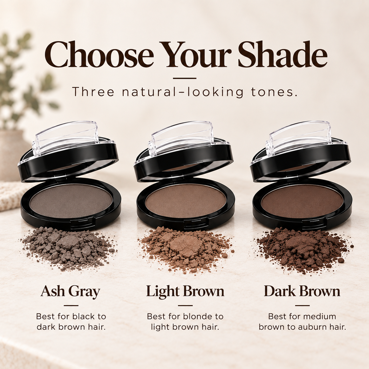 5-Second Brow Stamp Kit – 3 Colors & 3 Brow Shapes