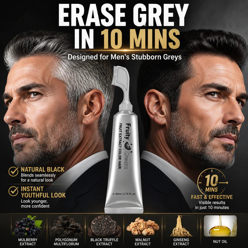 2-in-1 Comb Applicator Hair Dye for Easy, Mess-Free, Long-Lasting Color