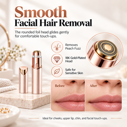 ✨ Upgraded 2-in-1 Brow & Body Hair Trimmer – Smooth & Precise Grooming