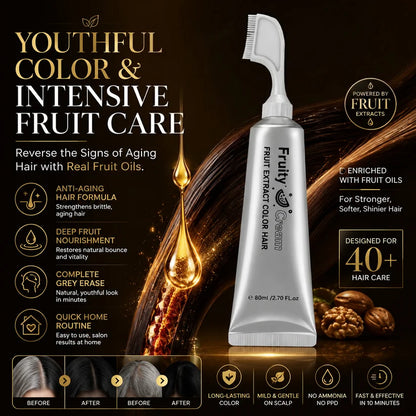 2-in-1 Comb Applicator Hair Dye for Easy, Mess-Free, Long-Lasting Color
