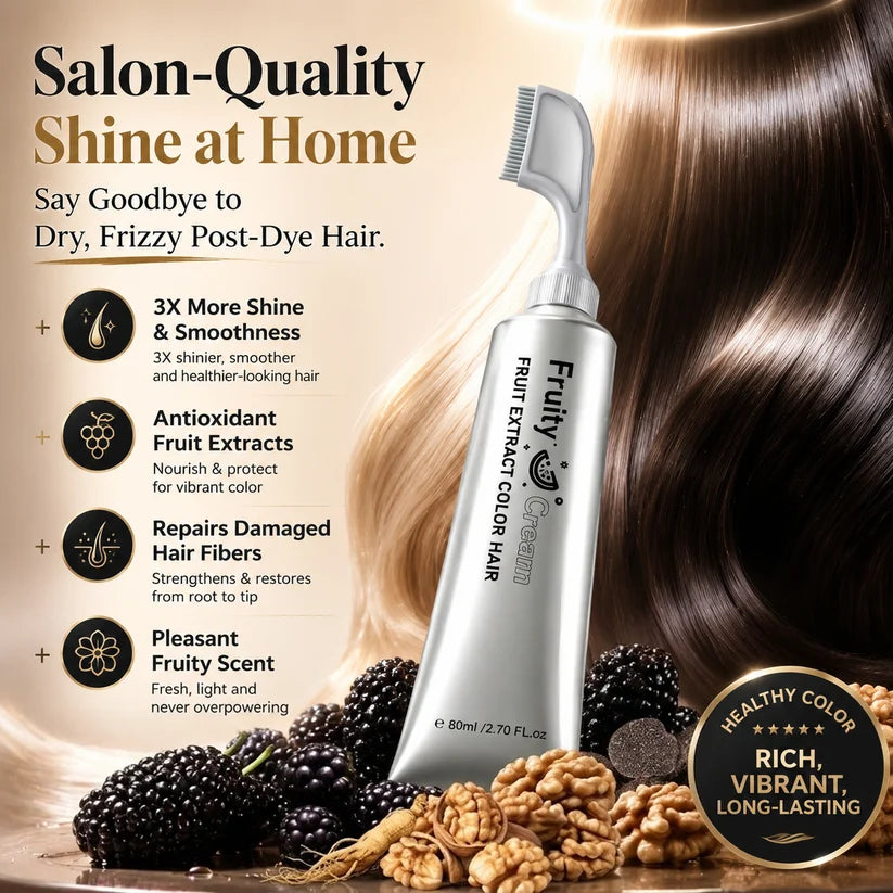 2-in-1 Comb Applicator Hair Dye for Easy, Mess-Free, Long-Lasting Color