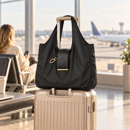 Foldable Keychain Tote Bag – Compact, Lightweight & Reusable