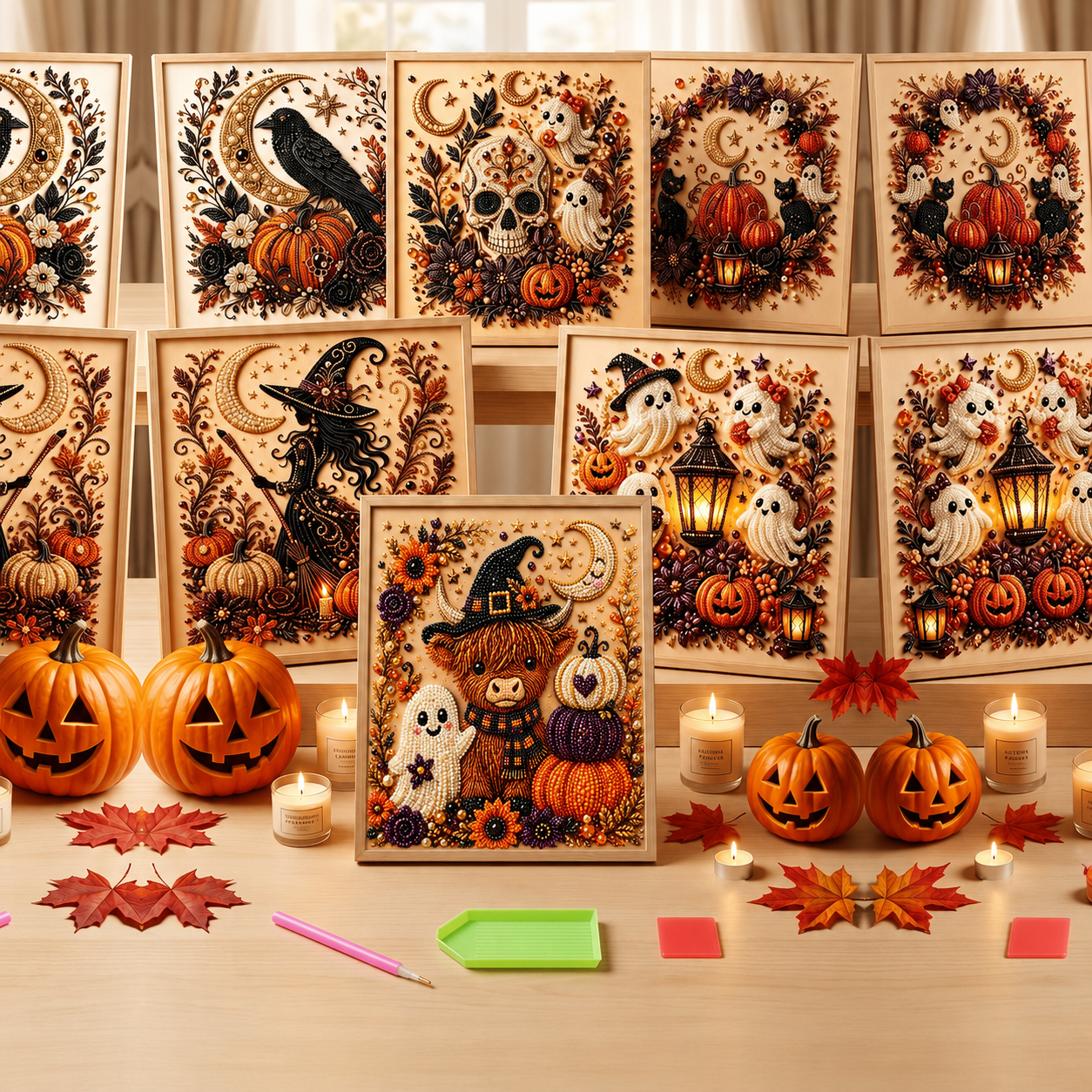 Halloween Pearl Art DIY Kit