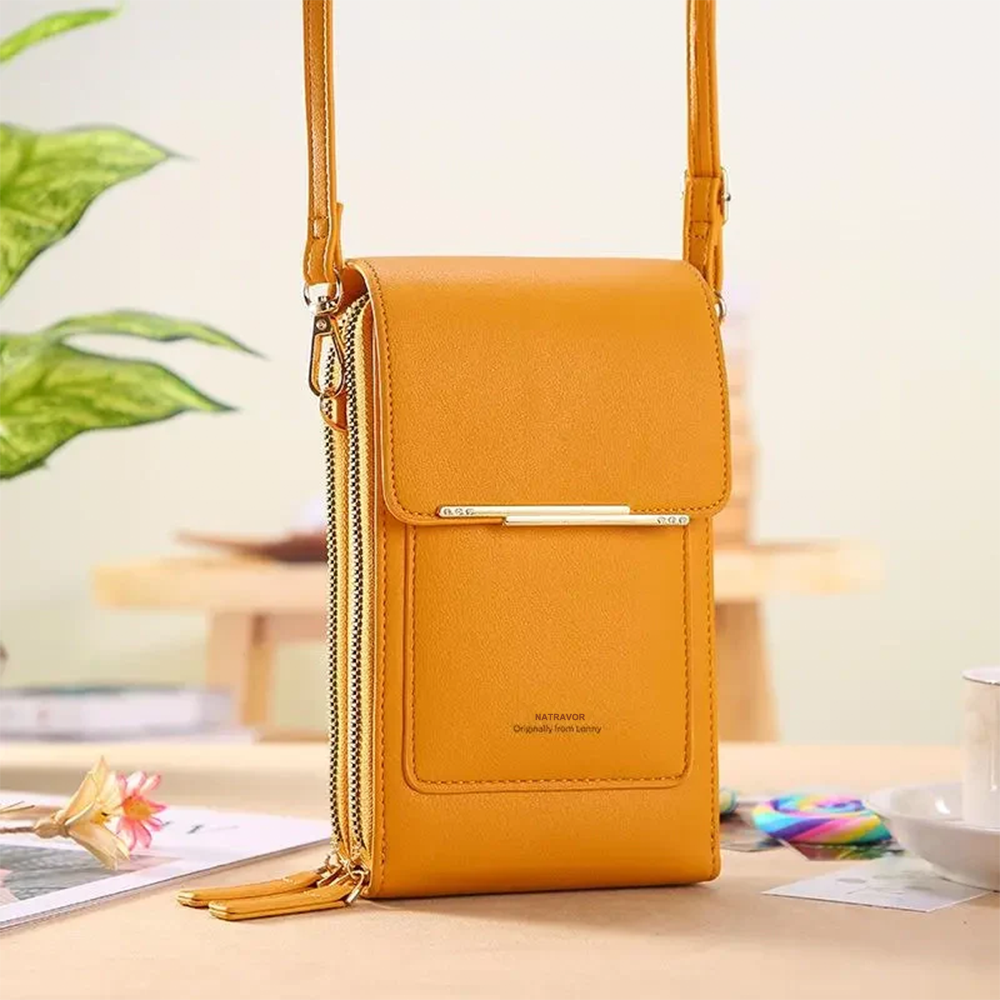 🔥Final 3 Hours: 60% OFF 2026 Trendy Minimalist Elegant Women's Touchscreen Crossbody Phone Wallet