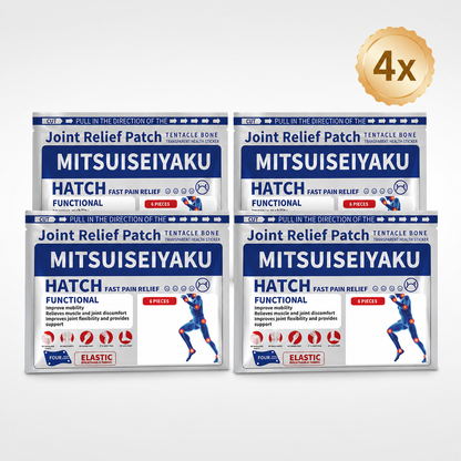 Joint Relief Patch, Fast-Acting Pain Relief Patches for Knee, Back, Neck, Shoulder & Muscle Discomfort