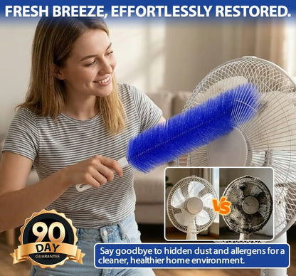 Bendable Microfiber Fan Cleaner Brush – Reusable & Washable Duster