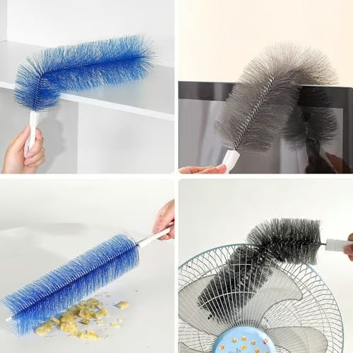 Bendable Microfiber Fan Cleaner Brush – Reusable & Washable Duster